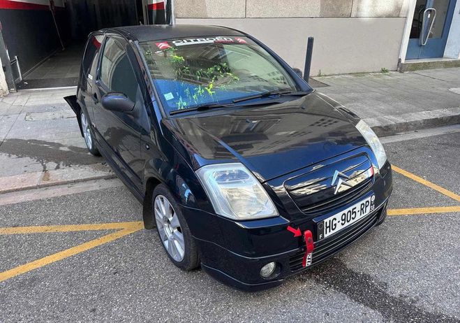 Citroen C2 1.6i 16v 125 vts 2008 dans l-'etat Noir de 2008