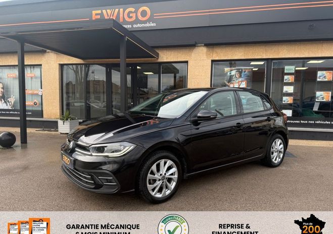 Volkswagen Polo vi 1.0 tsi 95ch style 1er main virtual c Noir de 2023