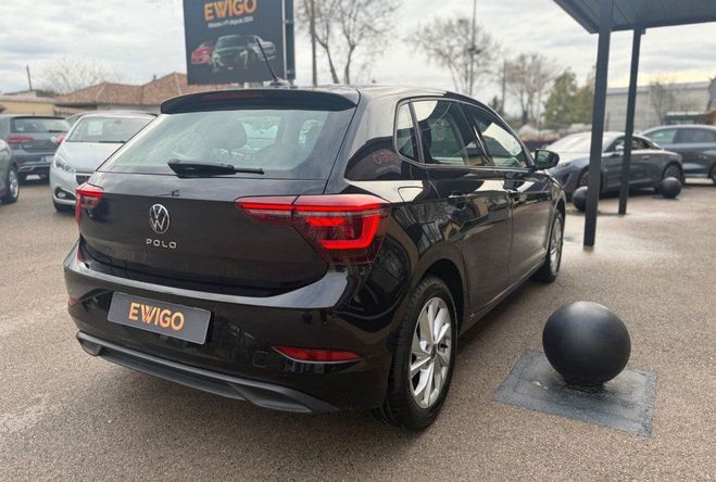 Volkswagen Polo vi 1.0 tsi 95ch style 1er main virtual c Noir de 2023
