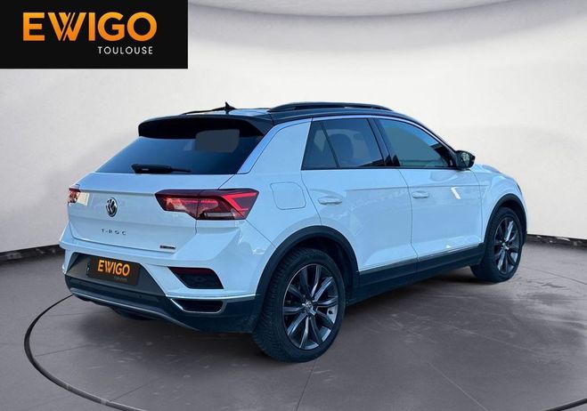 Volkswagen T Roc 2.0 tsi 190ch first edition 4motion dsg  Blanc de 2018