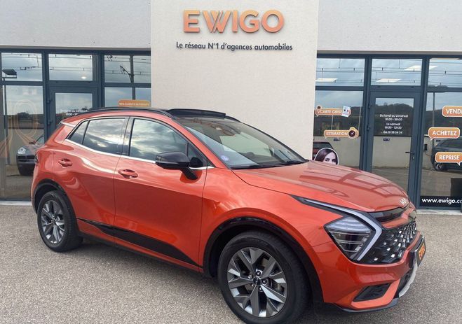 Kia Sportage 1.6 t-gdi 230ch hev hybrid gt line premi Orange de 2022