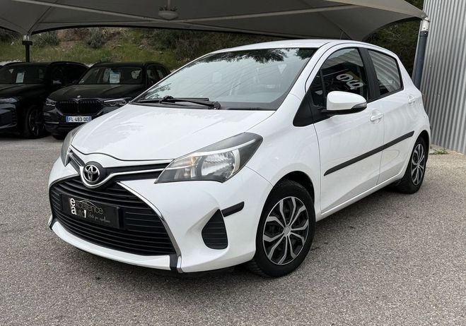 Toyota Yaris 69 VVT-I FRANCE 5P Blanc de 2017