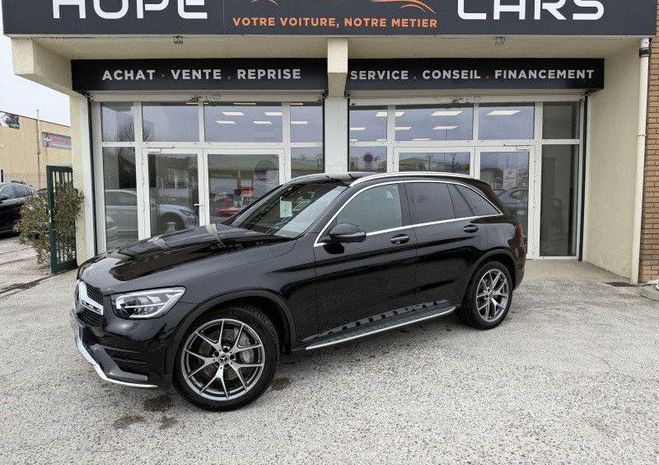 Mercedes GLC Classe 300 DE 194 122CH AMG LINE 4MATIC  Noir de 2022