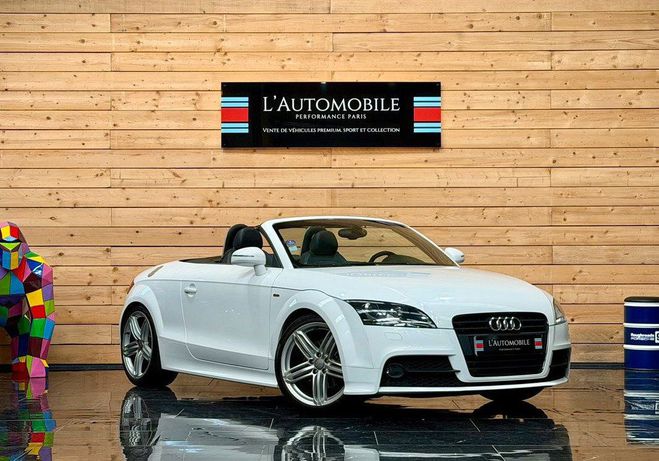 Cliquer pour voir la photo suivante Audi TT ii (2) roadster 1.8 tfsi 160 s line gara Blanc de 2012
