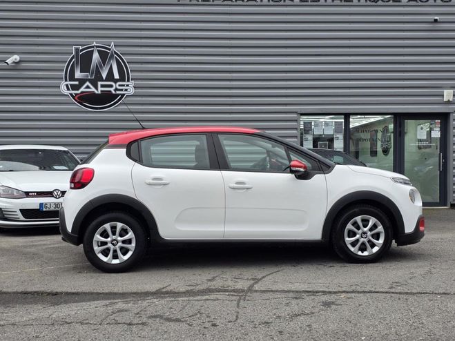 Citroen C3 1.2 PureTech 12V - 82 S&S 2016 BERLINE F BLANC de 2019