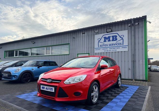 Ford Focus 1.0L 125cv Ecoboost Clim Si�ges Chauffan Rouge de 2014