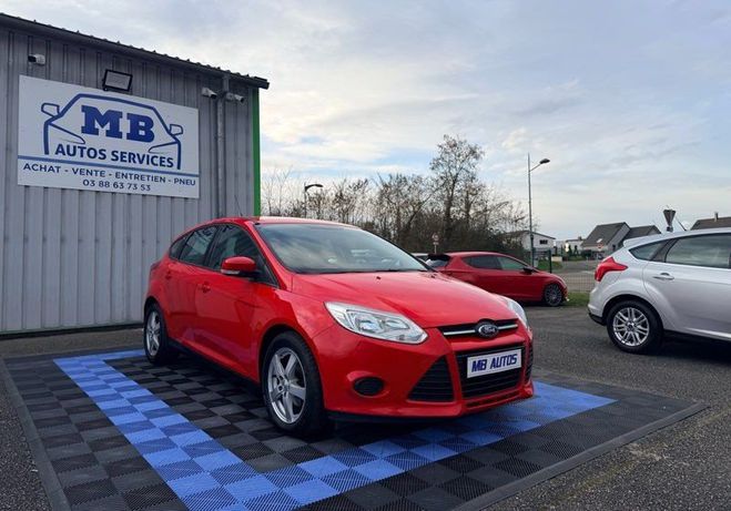 Ford Focus 1.0L 125cv Ecoboost Clim Si�ges Chauffan Rouge de 2014