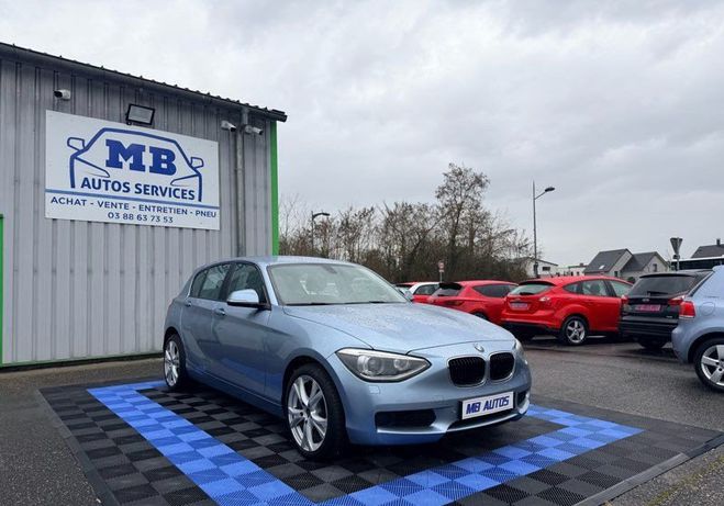 BMW Serie 1 114i 102cv X�non Led R�gulateur Radar AV Bleu de 2014