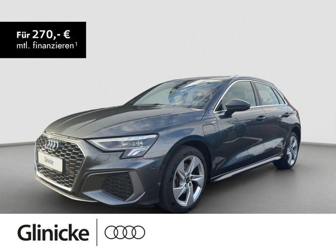 Audi A3 Sportback 40 TFSI e S-tronic S line LED Gris M�tallique de 