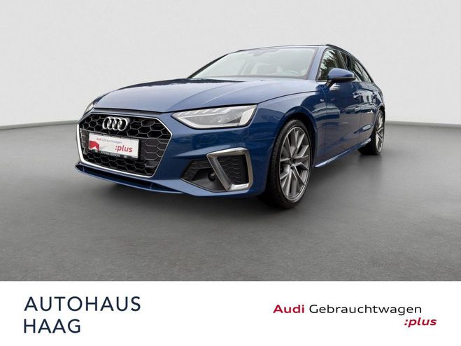 Audi A4 Avant S line 35 TFSI MATRIX Business el. Bleu M�tallique de 