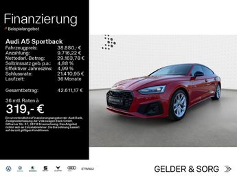  Voir d&eacute;tails -Audi A5 Sportback 40 TFSI qu. S-line AHK*ACC*Vir &agrave; Leimbach (68)