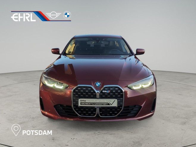 BMW Serie 4 420 Gran Coup� 420i RFK HIFI LENKRADHZ S Rouge M�tallique de 