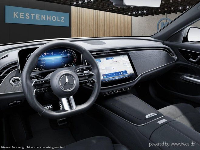 Mercedes Classe E 300 de T *AMG*AHK*360�*MEMO*DISTR*SHZ*LE Argent� M�tallique de 