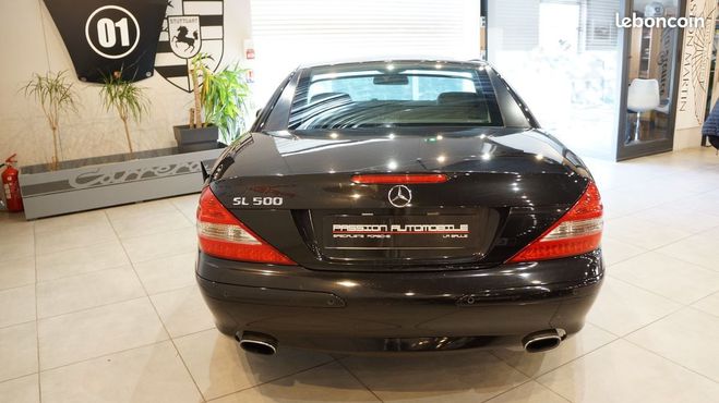 Mercedes Classe SL Classe 500 Phase 2, V8-5.5litres 388ch,  Noir de 2006