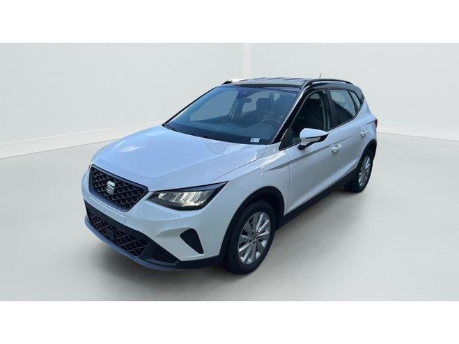 Seat Arona 1.0 TSI 110 CH START STOP DSG7 STYLE BUS Blanc candy toit noir de 2022