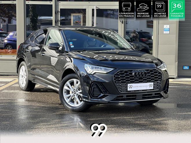 Cliquer pour voir la photo suivante Audi Q3 Sportback 1.5 35 TFSI - 150 - BV S-troni NOIR de 2021