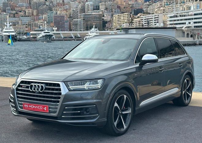 Cliquer pour voir la photo suivante Audi SQ7 (2) 4.0 tdi 435 quattro tiptronic 7pl Noir de 2017