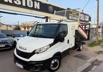  Voir d&eacute;tails -Iveco Daily Benne 35-140 3 places   coffre 06-2021 &agrave; Gagny (93)