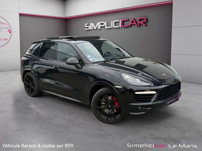 Cliquer pour voir la photo suivante Porsche Cayenne 4.8 V8 GTS Tiptronic S A Toit Ouvrant Ga Noir de 2013