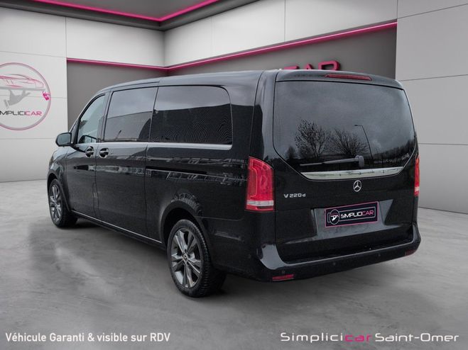 Mercedes Classe V 220 d 7G-TRONIC AVANTGARDE porte couliss Noir de 2019