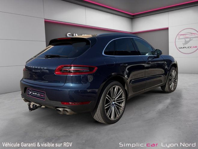 Porsche Macan Diesel 3.0 V6 258 ch S PDK attelage - CA Bleu de 2015