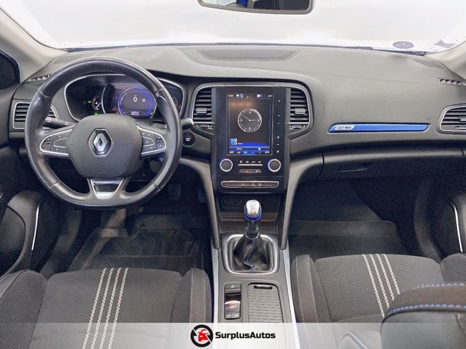 Renault Megane Berline (4) GT-Line TCe 140 FAP Bleu de 2019