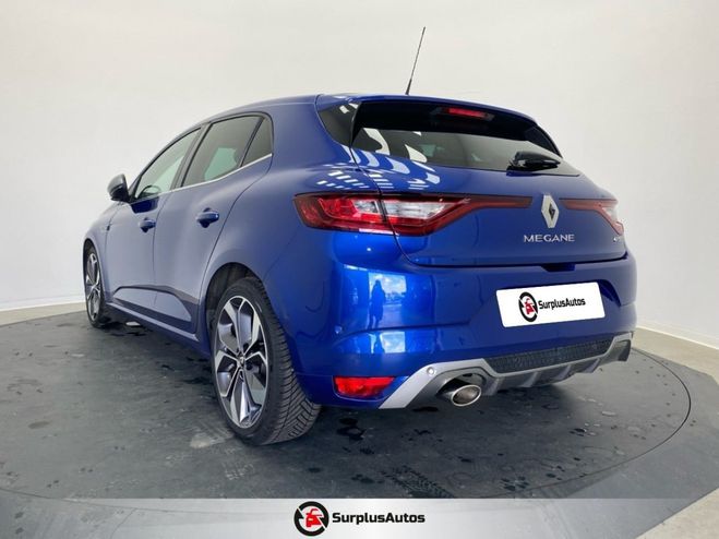 Renault Megane Berline (4) GT-Line TCe 140 FAP Bleu de 2019