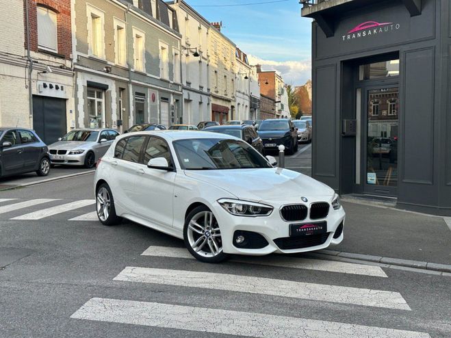 Cliquer pour voir la photo suivante BMW Serie 1 F20 LCI 118i 136 ch M Sport / RADAR DE R Blanc de 2015