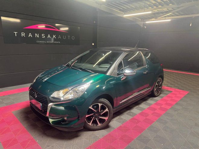 Citroen DS 3 1.2 BVM5 Connected Chic / Distribution Vert de 2018