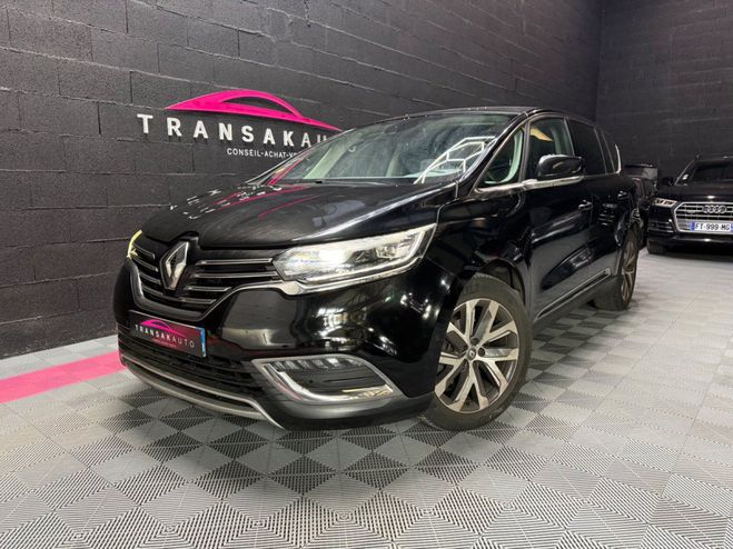 Renault Espace V dCi 160 Energy Twin Turbo Intens EDC * Noir de 2016