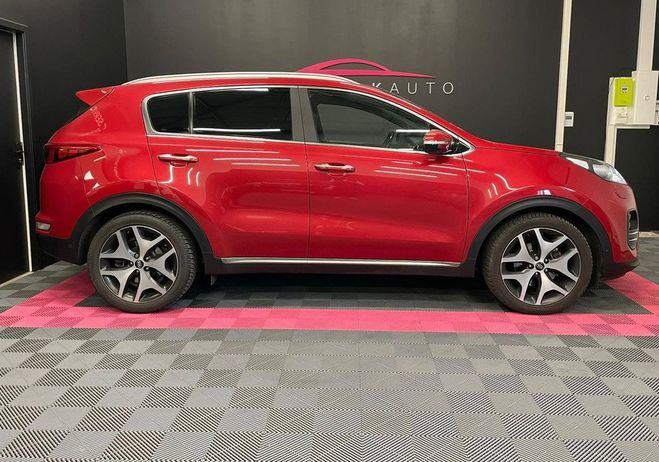 Kia Sportage 1.7 CRDi 141ch 4x2 DCT7 GT Line Pack Pre Rouge de 2018