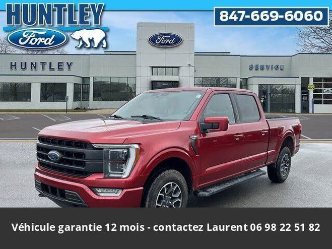 Ford F150 lariat ethanol 5.0l supercrew 4x4 tout c Bordeaux de 2021