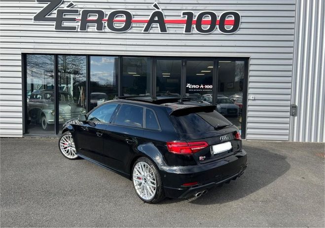 Audi S3 SPORTBACK 2.0 TFSI 300 QUATTRO S-TRONIC  Noir de 2019