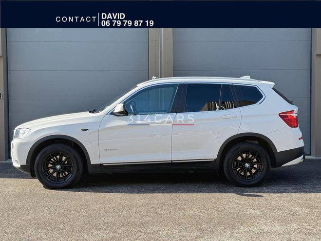 BMW X3 xDrive 20d 184 cv BVA BLANC de 2013