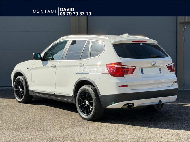 BMW X3 xDrive 20d 184 cv BVA BLANC de 2013