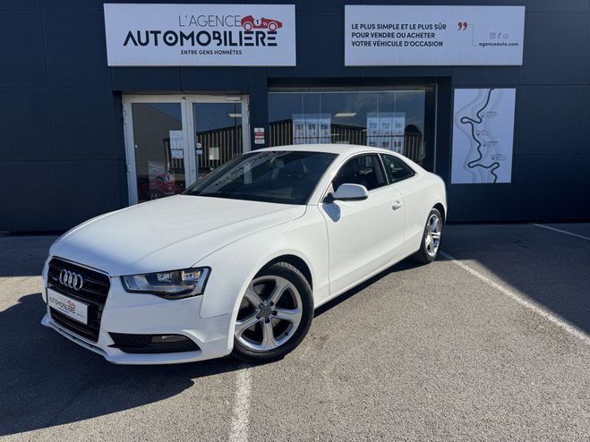 Audi A5 2.0 TDI 177 Ambiante Quattro Blanc de 2013