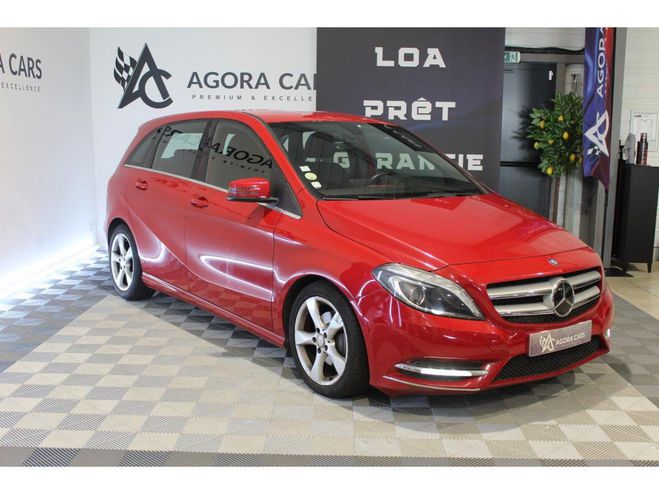 Mercedes Classe B 200 CDI FAP BlueEfficiency - BV 7G-DCT B ROUGE FONCE de 2014