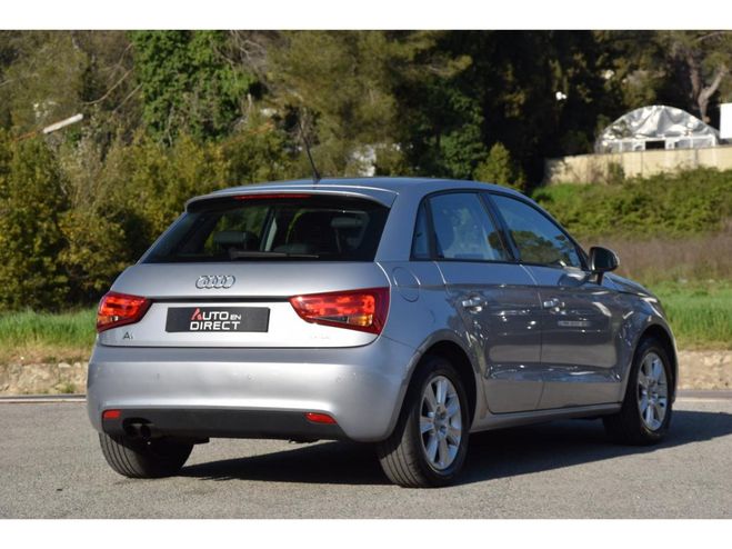 Audi A1 Sportback 1.4 TFSI - 122 - BV S-Tronic - GRIS CLAIR de 2014