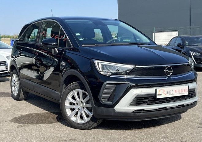 Opel Crossland X 1.2 TURBO 110 CH ELEGANCE SIEGES CHAUFF  Noir de 2021