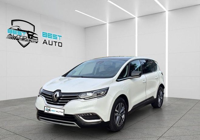 Renault Espace V 1.6 DCI 160CH ENERGY INITIALE PARIS ED Blanc de 2017
