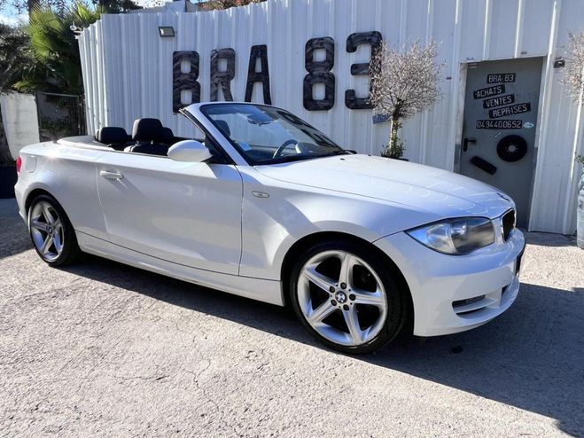 BMW Serie 1 120i CABRIOLET E88 Sport Design BLANC de 2008