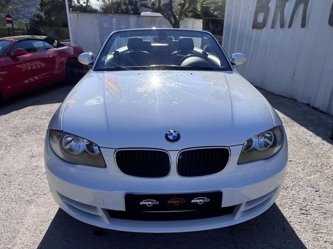 BMW Serie 1 120i CABRIOLET E88 Sport Design BLANC de 2008