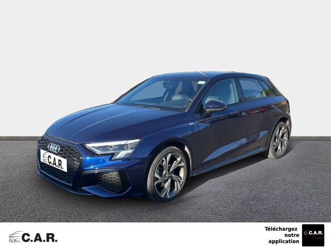 Audi A3 Sportback 35 TFSI Mild Hybrid 150 S tron Bleu de 2022