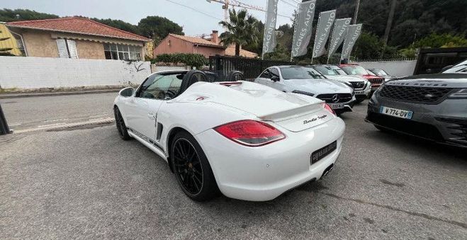 Porsche Boxster (987) 3.4 SPYDER PDK Blanc de 2011