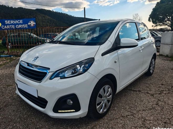 Peugeot 108 1.0 vti Blanche de 2015