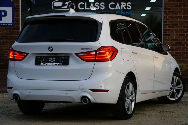 BMW Serie 2 Active Tourer 218 dA AUTO 7PLACES CAMERA Blanc M�tallis� de 