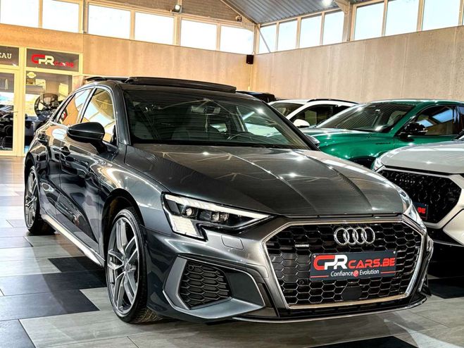 Audi A3 Sportback 40 TDi Quattro S line 1e Main  Gris M�tallis� de 