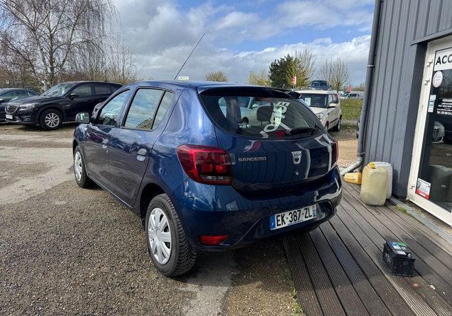 Dacia Sandero 1.5 dci 75ch ambiance 5p Bleu de 2017