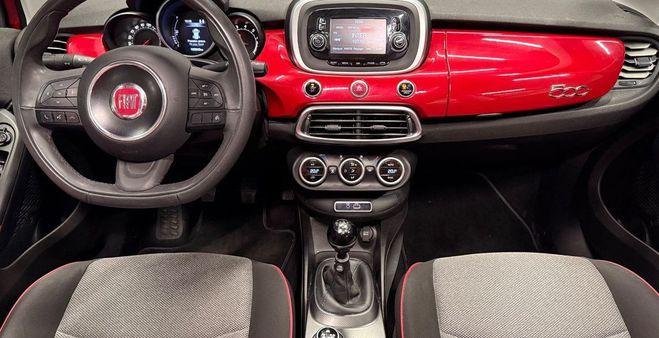 Fiat 500X 1.4 multiair t 140 club 4x2 Rouge de 2016
