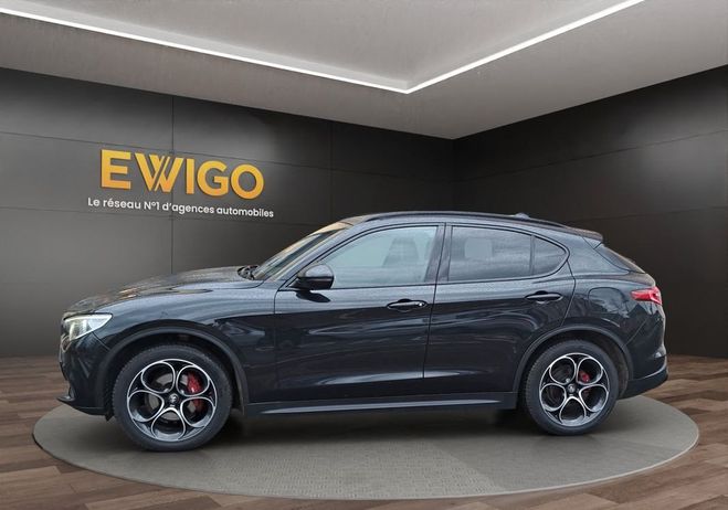 Alfa romeo Stelvio 2.2 d 210 turismo q4 garantie 6 mois Noir de 2019
